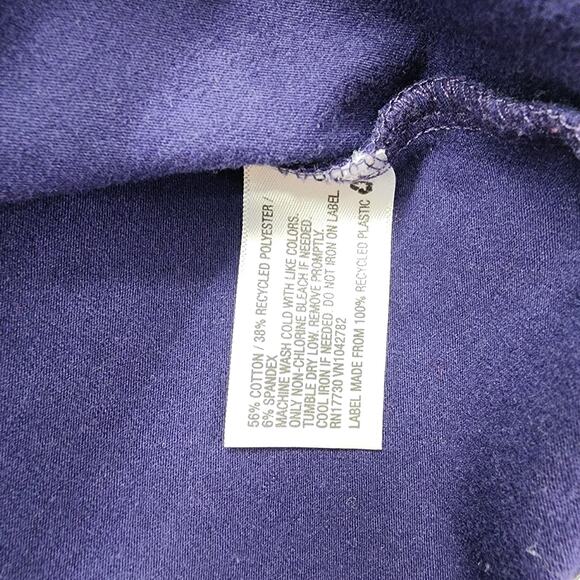 A New Day Top Womens L Purple Scoop Neck Sleeveless Slim Fit Tank Stretch Casual - Picture 5 of 8